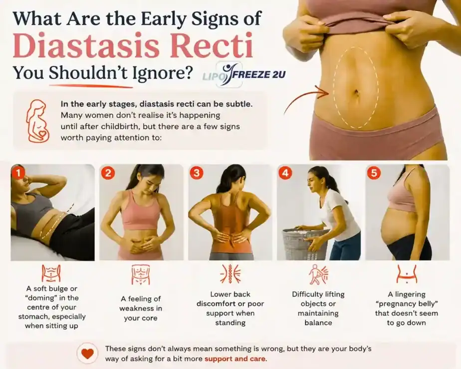 What Are the Early Signs of Diastasis Recti You Shouldn’t Ignore Borehamwood?
