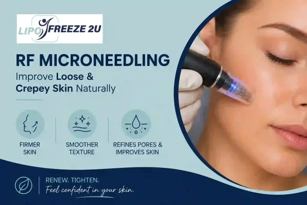 Can RF Microneedling Help Improve Loose and Crepey Skin Borehamwood?